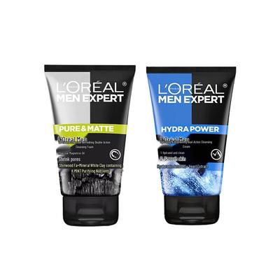 L'Oreal Men's Oil Control & Hydrating Facial Cleanser Duo