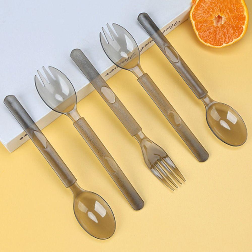 100Pcs Eco-Friendly Ice Cream Spoons Individually Packaged Dessert Cake Scoop  Tableware