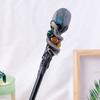 Witch Natural Crystal Magic Wand Creative Natural Crystal Ball Scepter Magic Cane  Cosplay