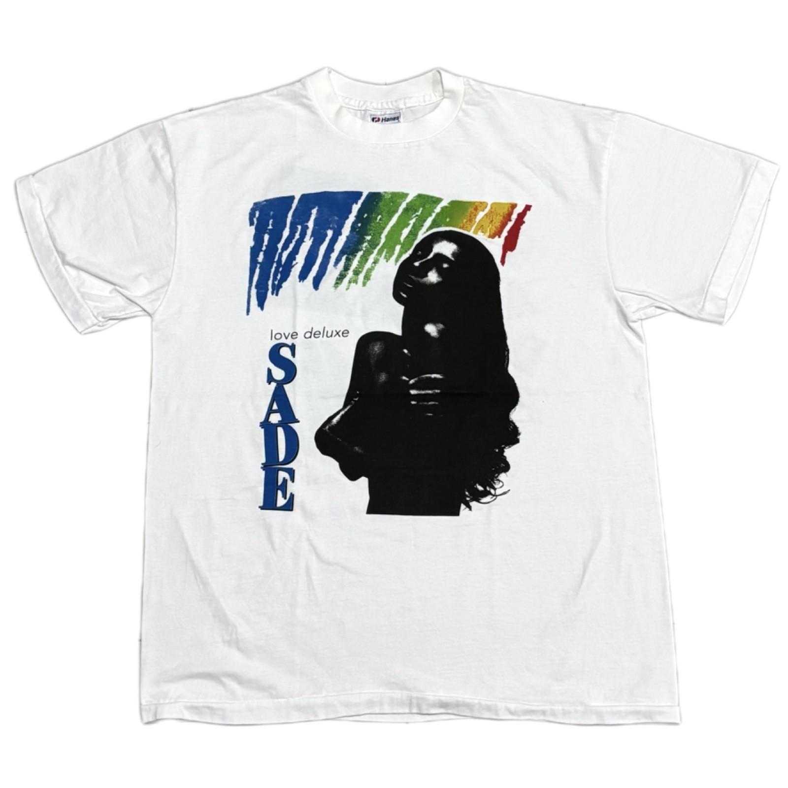 Vintage 90s SADE Love Deluxe Tour 90s Band Tour XL Single Stitch T-Shirt REPRINT S
