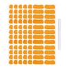 48-144Pairs Sports Eye Black Stickers Under Eye Black Strips Football Face Stickers Breathable Eyeblack Sticker with 1Pcs Pencil