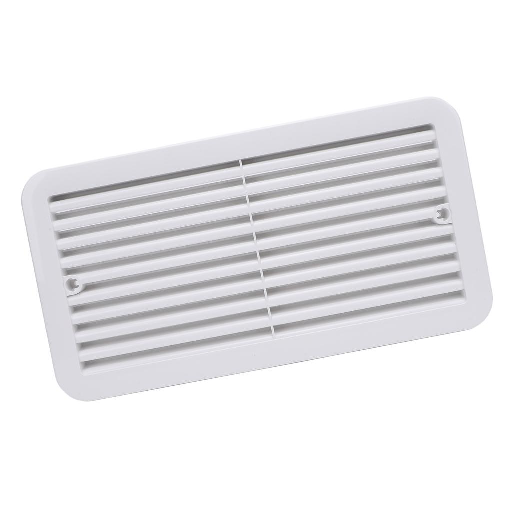 RV Side Air Ventilation Grille 13.78x7.32in UV Resistant Rectangle Air Vent Grill Cover for Camping Vehicle Motorhome