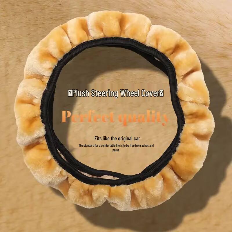 

Women s Besturn Xiaoma Winter Plush Non-slip Steering Wheel Cover Default