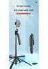 1.8M Anti-Shake Bluetooth Selfie Stick with Retractable Tripod for Smartphones