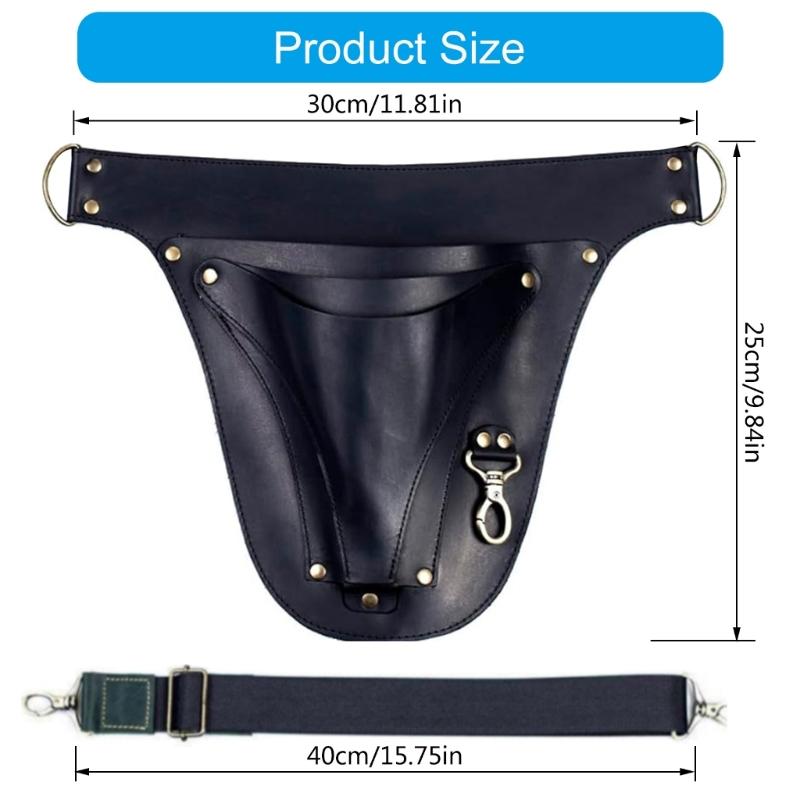 Belt Repairing Leather Tool Pouch Leather Tool Belt Tool Storage Bag Storage Pouch Portable Waist Bag Storage Bag Gadget