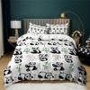 Panda, Pet Dog 3D Bedding Bed Comforter Set Duvet Cover Pillowcases Animal Kids,twin Full Queen Bedroom Set Bed Linens Cartoon