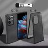 Funda para Teléfono OPPO Find N2, Cubierta Protectora Findn2, Pantalla Plegable Izquierda y Derecha OPPO Find Funda de Cuero a Prueba de Golpes, Exterior en Negro Estrellado