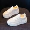 Léto Nové Boty s tlustou podrážkou Malé bílé boty Ležérní Dámské Vulkanizované Tenisky Módní Dech Sportovní boty Platforma comfor Ploché boty