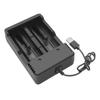 Efficient 18650 Battery Charger Dual Slot Design USB A Port for 18650 18700 Recharge