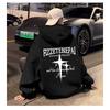 Men's Graphic Print Hoodie Oversized Casual Long Sleeve Pullover