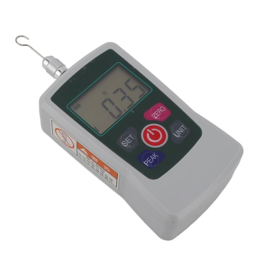 Digital Kraftmåler 50N Mini Skyv Trekk Tester Måler Multifunksjonell Høy Nøyaktighet Innebygd Sensor