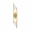 Slash - Large Crystal Wall Lamp 50cm, 2xE14, Gold, Brass