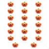 20 Pieces Halloween Miniature Pumpkin Figurines Desktop Ornament Resin Sculptures Crafts