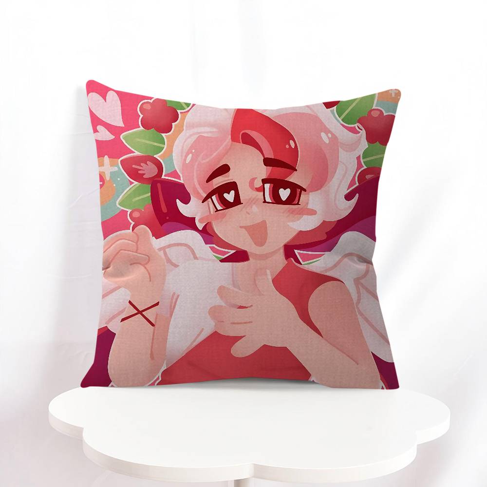 Pavlova Cookie Cartoon Pillowcase 45x45cm Cute Pillowcase Living Room Sofa Cushion Cover Bedroom Home Decoration