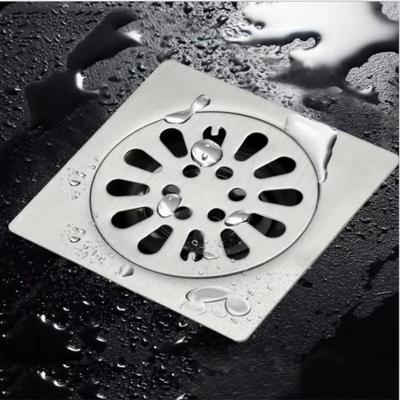 Gifts Stainless Steel Floor Drains Cover with Bowl Round Universal Sink Filter Bathroom Hardware Sewer Seal Covers