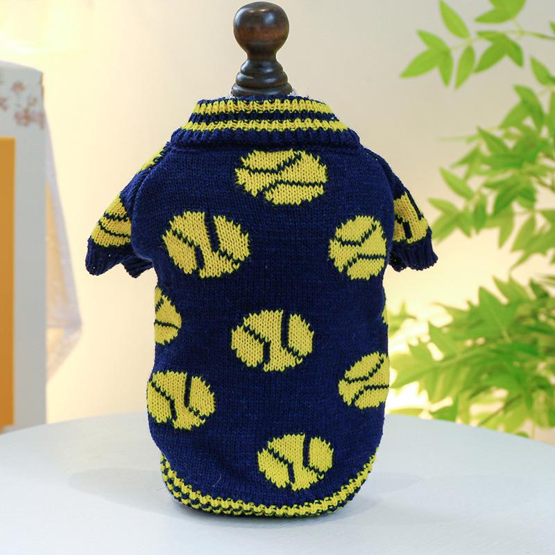 Cozy Autumn/Winter Floral Sweater for Pets