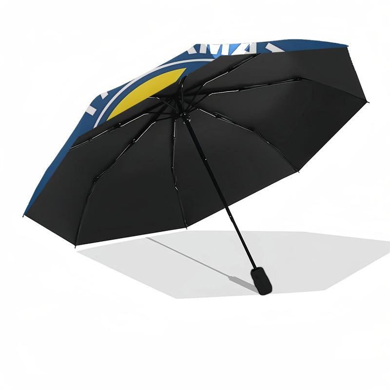 Parramatta Eels, Rugby League Apertura e Chiusura Automatica, Struttura a 8 Costole Ombrello Portatile, Adatto per Uomini e Donne in Tutte le Stagioni P