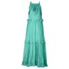 Damen Sommer Langes Kleid Big Swing Strandkleid