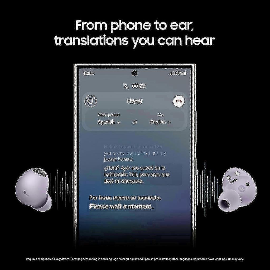 Galaxy Buds 2 Pro True Wireless Bluetooth Headphones, Noise Prevention, Hi-Fi Sound 26s