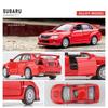 1/36 Subaru WRX STI Car Styling Licensed Diecast Car Model Toy Alloy Metal High Simulation for Collection Gifts F44