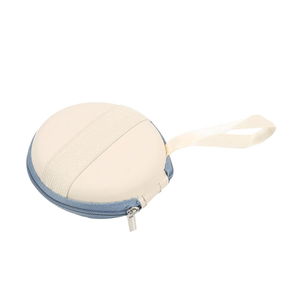 1Pc Foldable Round Sunglasses Storage Case Fashion Eyeglasses Pouch Portable Travel Cable Storage Bag Waterproof Earphones Pouch