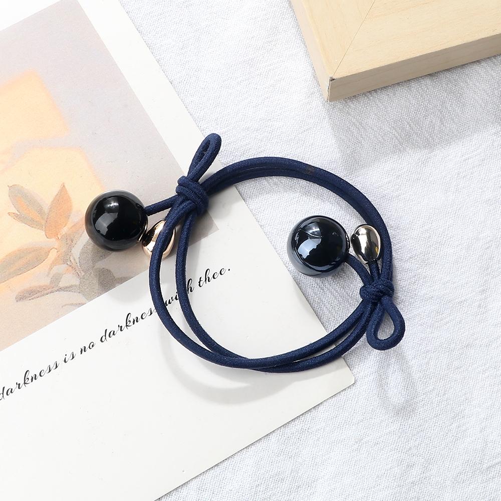 Women Ball Pendant Hair Bands Korean Fashion Elastic Rubber Band for Girls Sweet Hair Tie Rope Holder Gum Hair Accessories Gifts