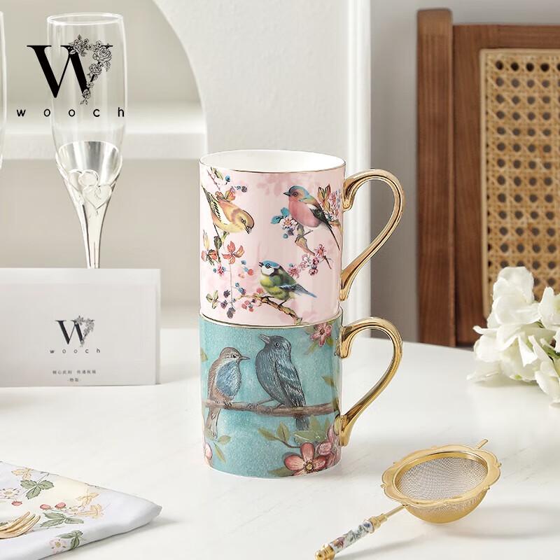 WOOCH Little Beauty Ceramic Mug Pair Gift Set