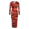 AX Paris Womens/Ladies Polyester Bodycon Long-Sleeved Wrap Dress