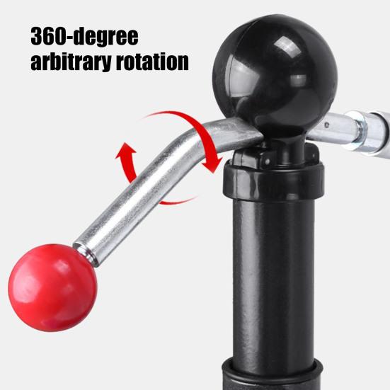 Soccer Trainer with Suction Cup Height Adjustable Football Dribbling Passing