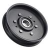 4 625 Inch Flat Idler Mower Pulley for AM37249 and AM107468 Fits Multiple Turn Mower Models Including 175 and 285