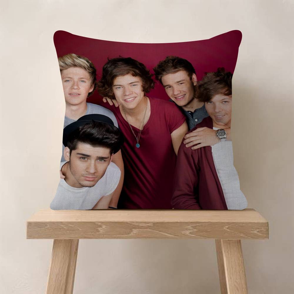 Band One D-Direction Maple Design Cushion Cover Happy Autumn Harvest Decor Holiday Decorati Pillow Cover
