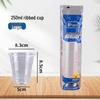Xihe Thickened Disposable Plastic Cups 250ml