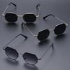 3pcs Unisex Geometric Frame Vintage Classic Colorful Fashion Glasses Suitable For Outdoor Daily Life Vacation Travel Accessories