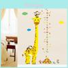 Charming Multicolor Growth Height Chart Removable Wall Decal For Nursery Decor