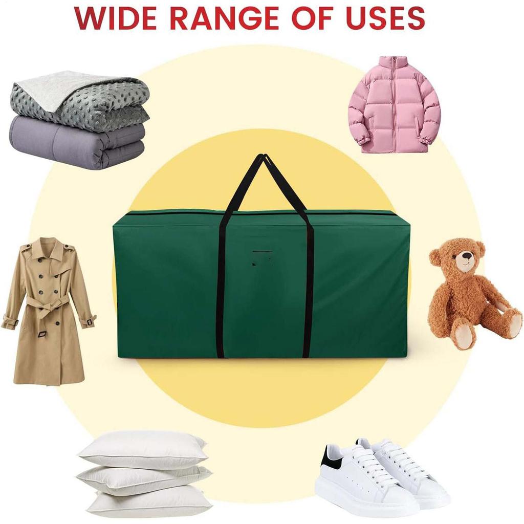 Christmas Tree Storage Bag 7.5 Feet Christmas Tree Storage Bag Heavy-duty 600D Oxford Cloth Large Capacity Christmas Tree Bag
