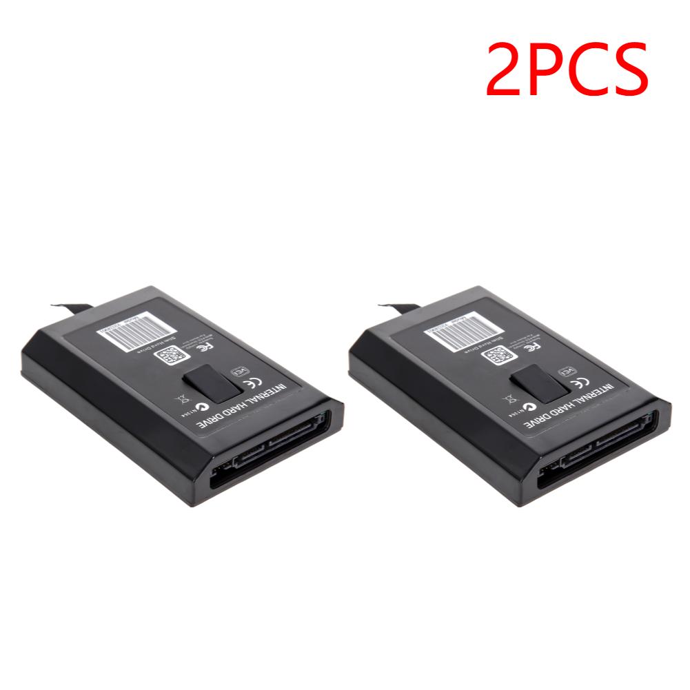 5-1PCS Hard Disk Case For Xbox 360 20GB 60GB 120GB 250GB Slim HDD Internal Case New Hard Disk Case Enclosure Cover Shell