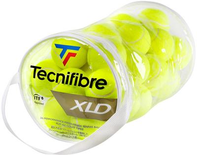 Tecnifibre Tennis Balls XLD 36 Balls TBGZXD1