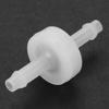 PVDF One Way Inline Check Valve For Fuel Gas Liquid Air( 316")