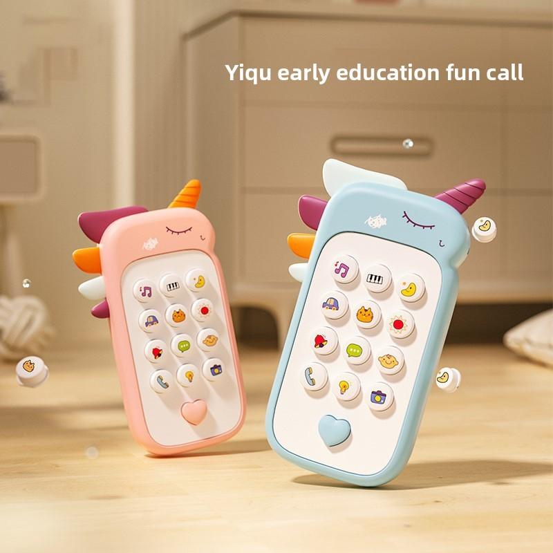 Baby Mobile Phone Toy With Abs Material And Interactive Music For Early Education And Parent Child Play