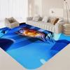 Anime Demon Slayer Bathroom Mat Kids Room Bedroom Decoration Balcony Anti-Slip Doormat Living Room Welcome Rug