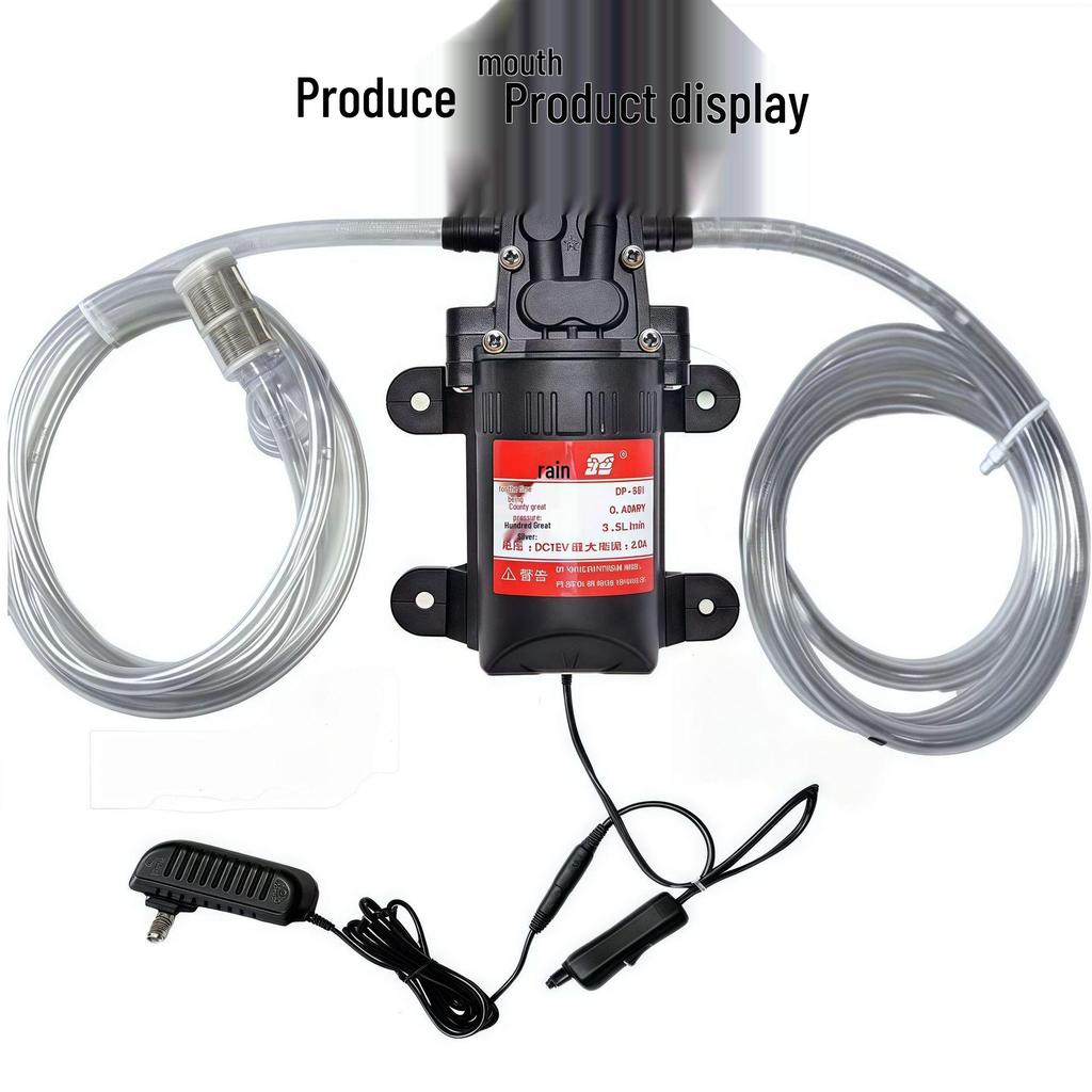 12V Turbo Water Pump: Automatic Supercharging for Landscaping, Greening, Injection Molding, and Submersible Applications