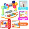 Children'S Electronic Keyboard Plaything With Multifunctional Lighting Piano Toy, Educational Early Education Music Plaything