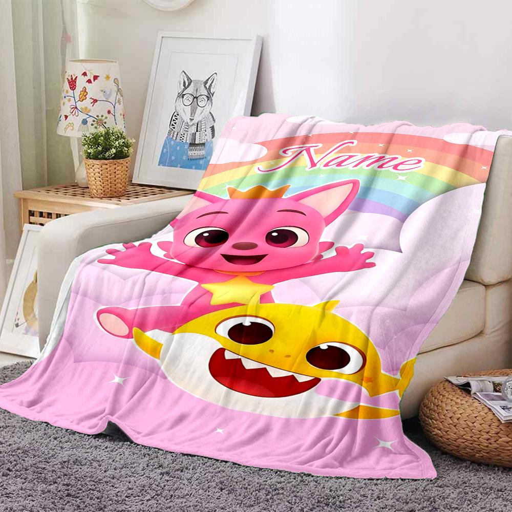 Custom Name Vampirina's Halloween Adventure Blanket for Couch & Bed, Plush Cozy Fuzzy Blanket Super Soft & Warm Blankets for Fall and Winter. 0908124
