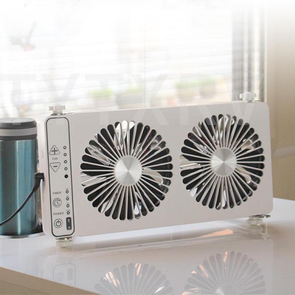 US Silent Dachventilator, 12 V DC, 140 mm, Abluft-Wärmeableitung, doppelter umkehrbarer Autodach-Fensterventilator, Wohnmobil