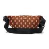 MLB Monogram Series Vintage Floral Print Letter Big Logo Boston Team Detachable Zipper Closure Polyester Crossbody Waist Bag 3AHSM012N-43BRD