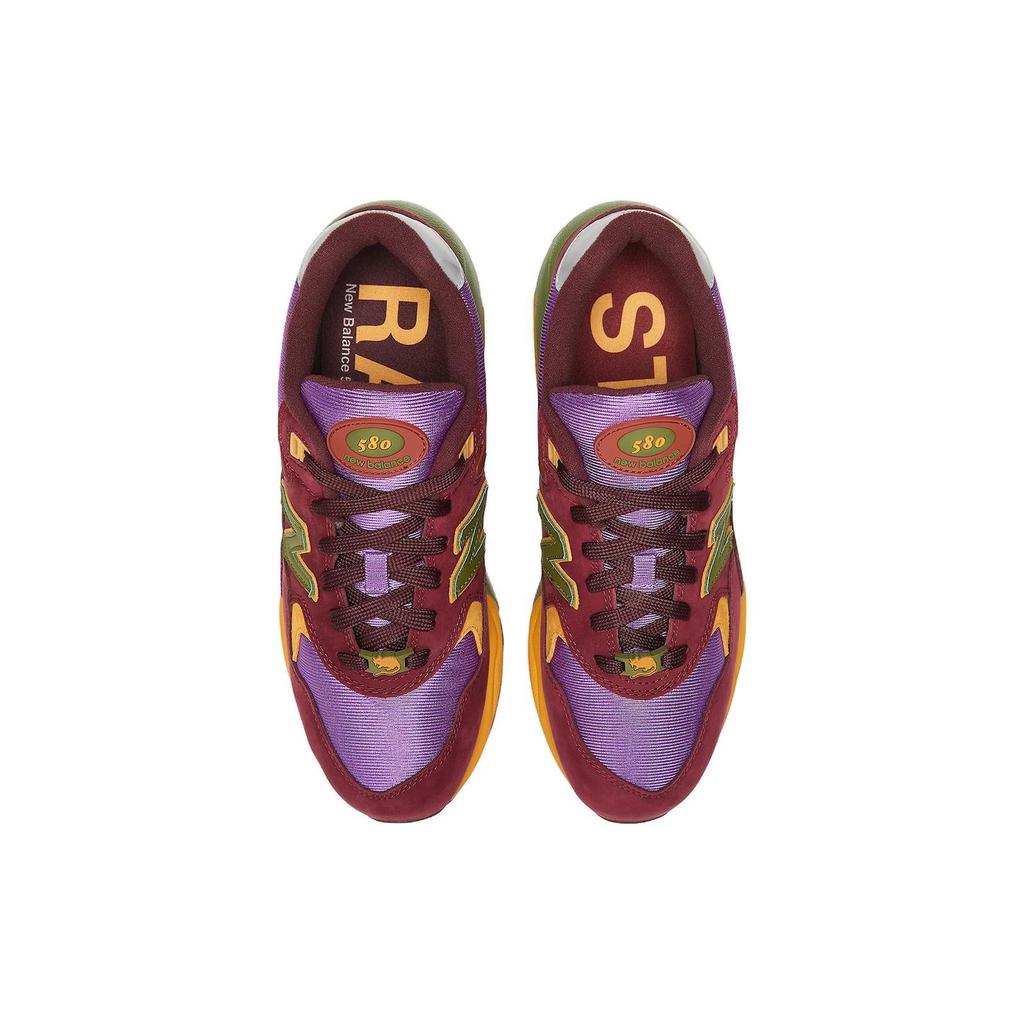 Stray Rats x New Balance 580 2007 m. Tribute - Bordo spalvos Unisex sportbačiai Raudoni Mystic-Purple MT580SR2