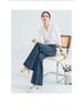 Women's 2025 Spring/Summer High Waist Slimming Petite Micro-Flare Wide Leg Jeans