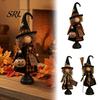 Housewarming Gifts for Her Rustic Witch Resin Figurine, Fall Halloween Tabletop Decor, Vintage Farmhouse Autumn Seasonal Table Centerpieces