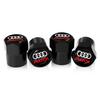 4Pcs Car Valve Stem Caps Cover for q2 A1 A3 A4 A5 A6 A7 A8 Q2 Q3 Q5 Q7 TT S Line S3 S4 S5 S6 R8 RS Car Sticker Accessories