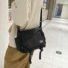 Men'S Messenger Bag Trendy Brand Tooling Style Casual Men'S Bag Large Capacity Shoulder Bag Commuter Mailman Bag Women